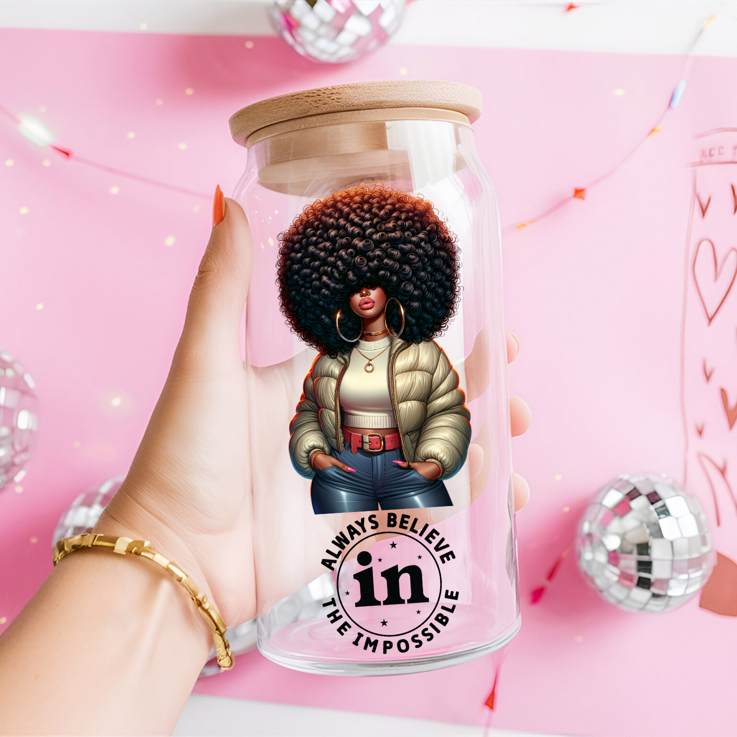 UV DTF DECALS - AFRO STYLE Bundle 2