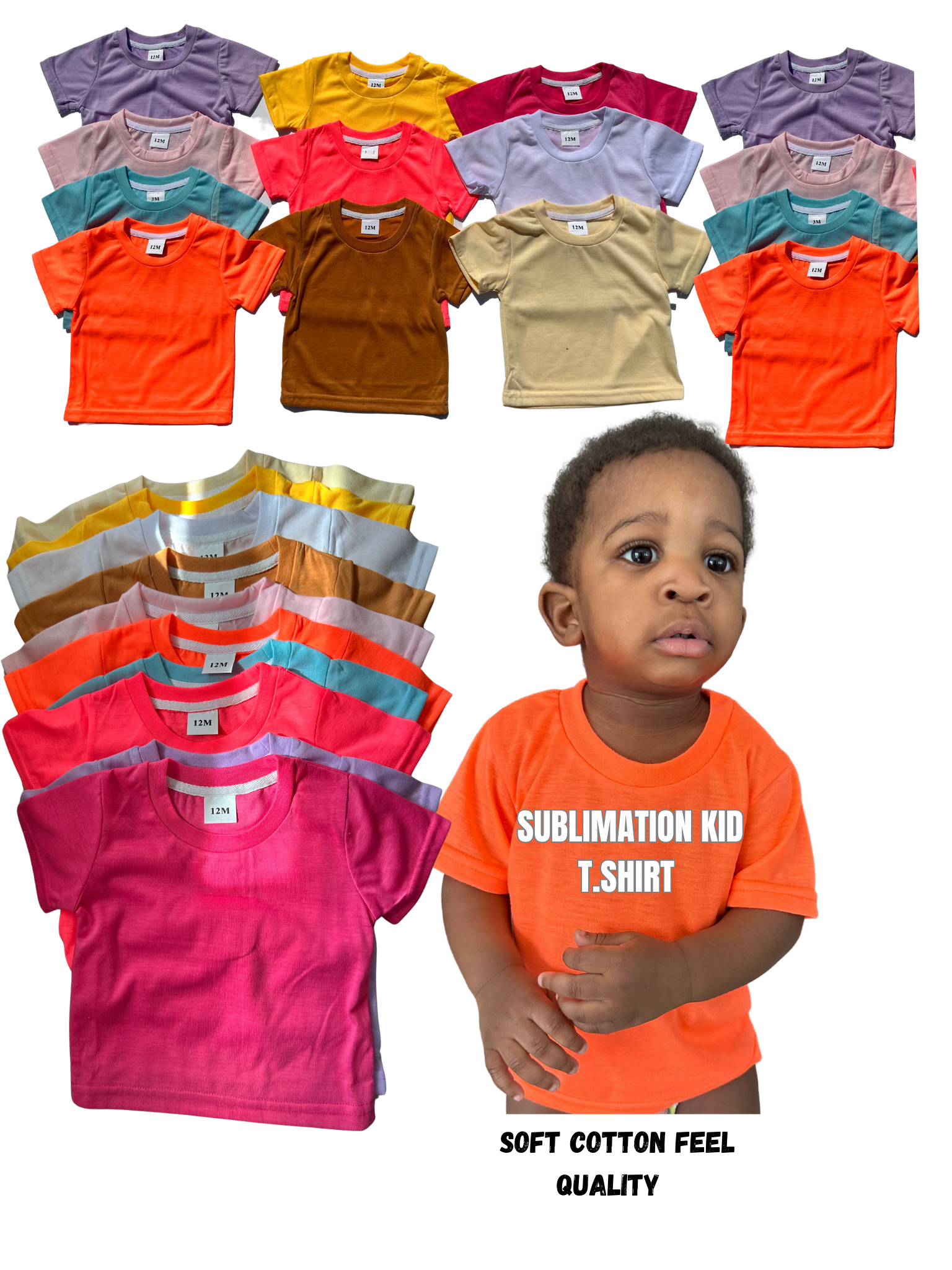 Sublimation T Shirt FOR KIDS