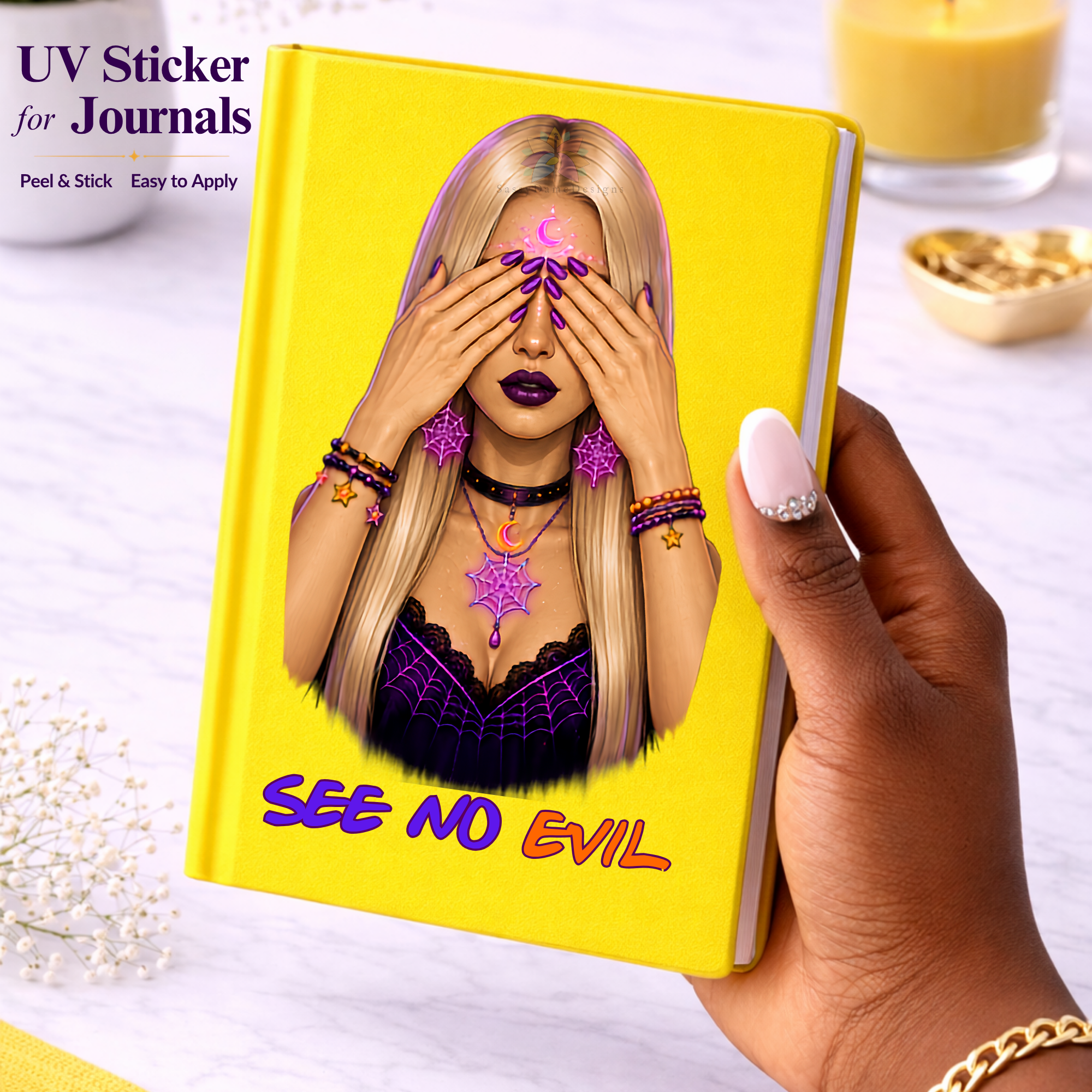 UV Stickers for Journals – Peel & Stick Designs