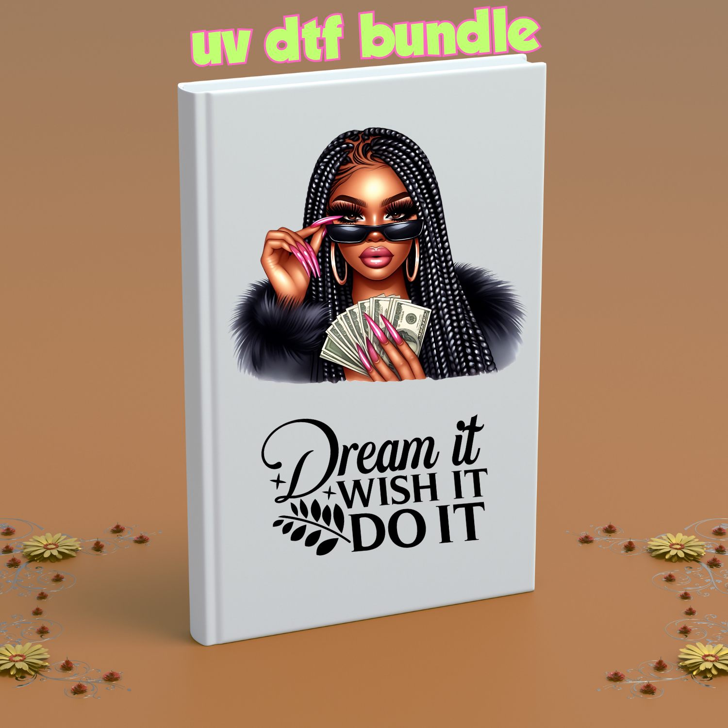 UV DTF DECALS - Boss lady Bundle