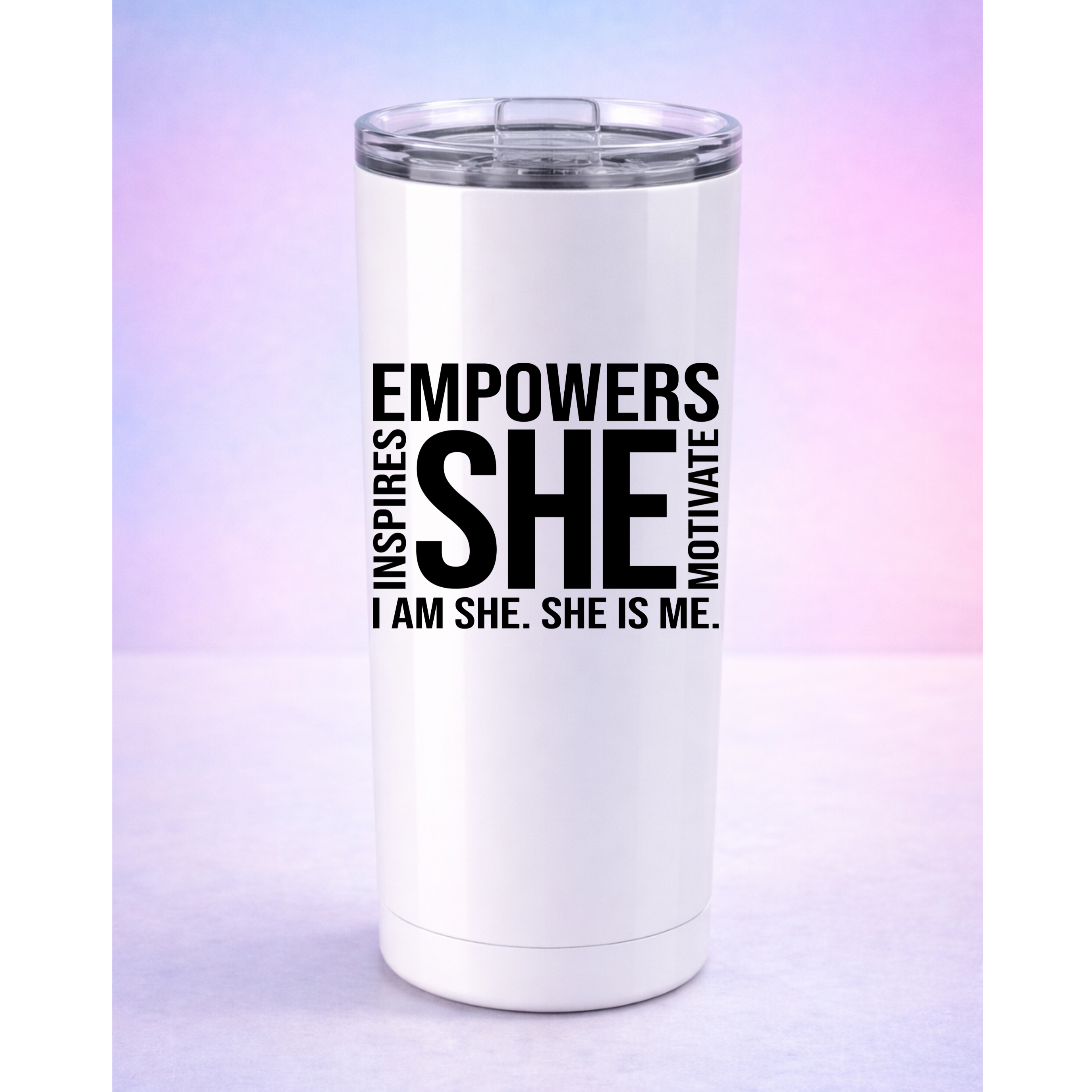 EMPOWERS SHE-Affirmation UV DTF Sticker