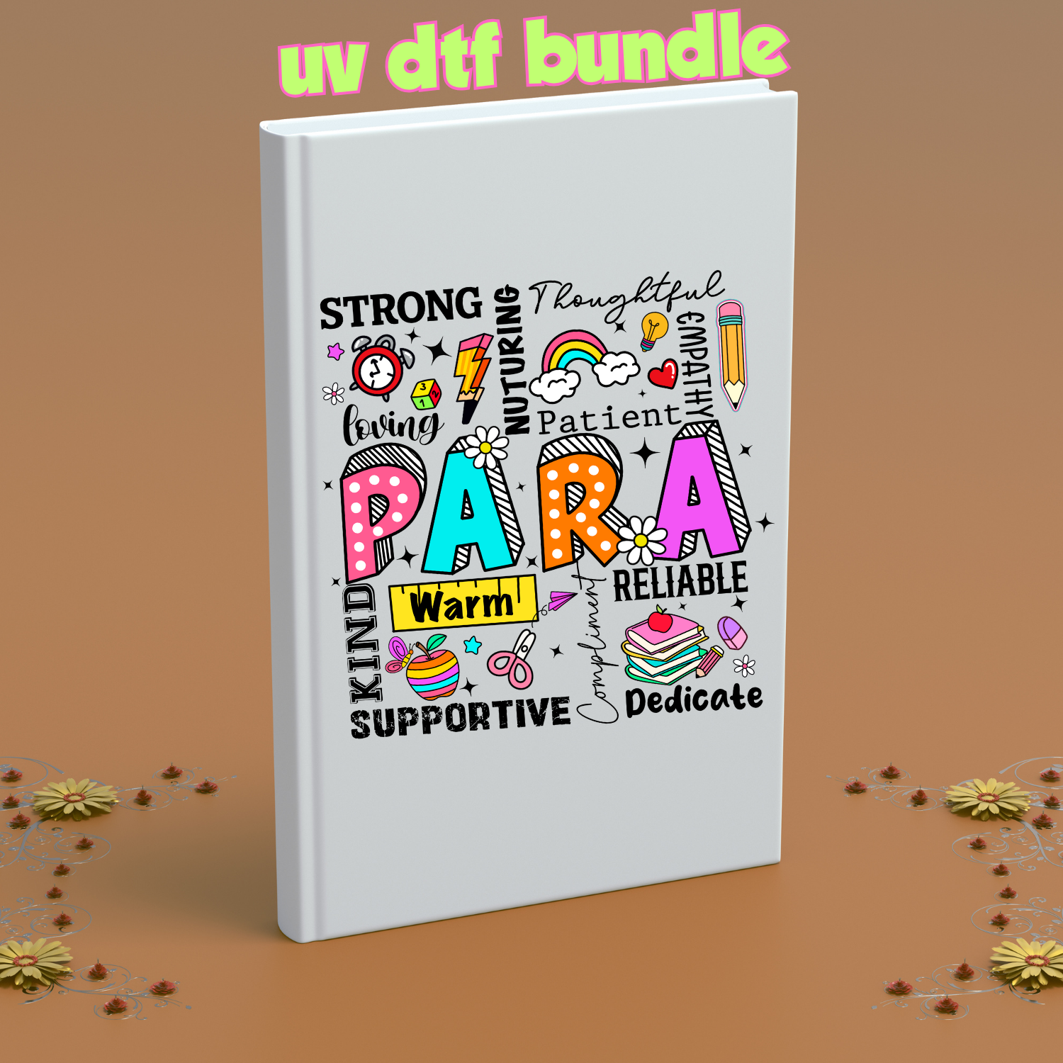 UV DTF DECALS - Teacher Bundle