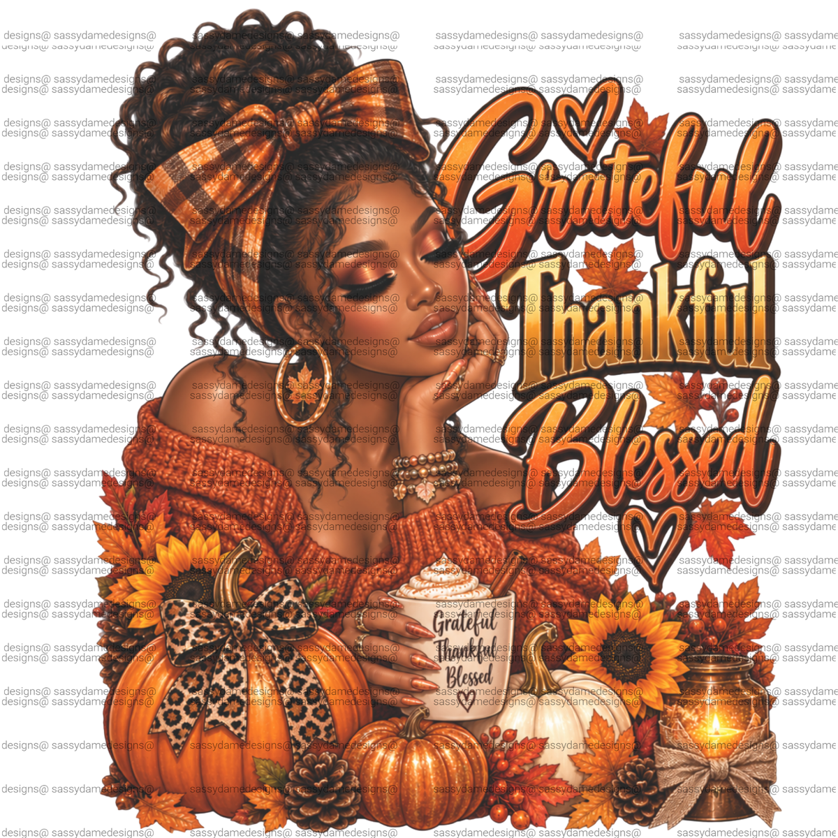 Grateful, Thankful , Blessed 
