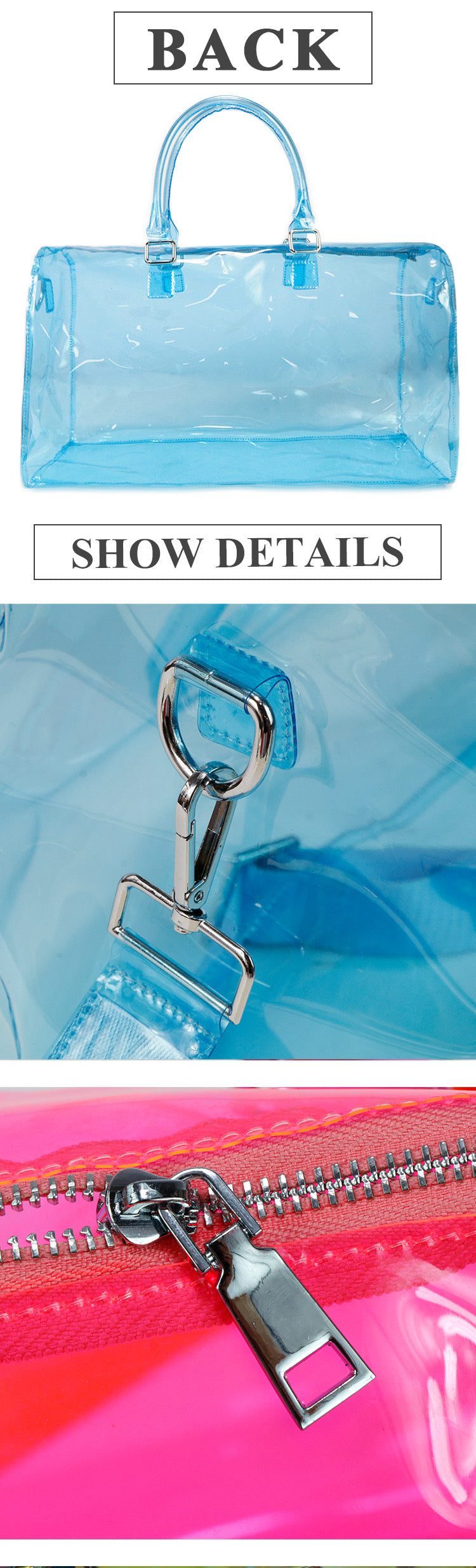 Spend The Night Bag, Over Night Bag (BLANKS)(These are blank bag with no customization )