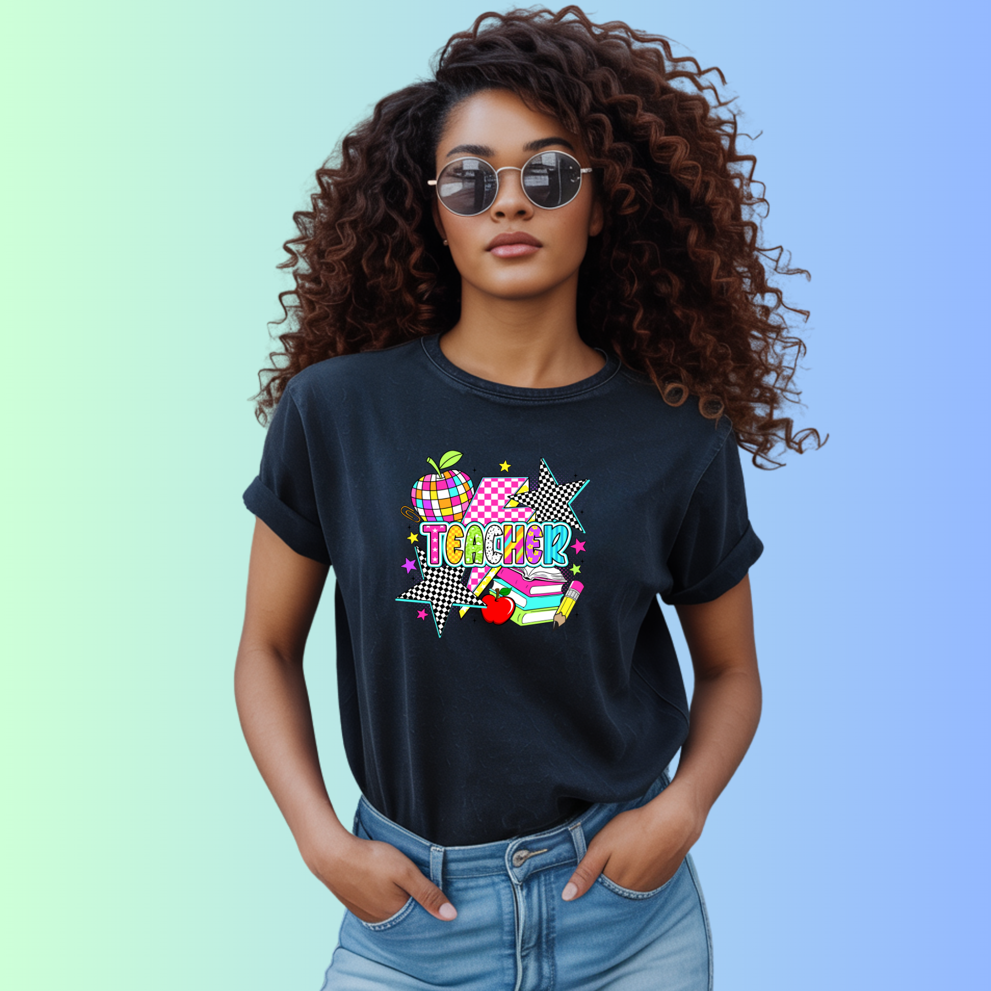 14 Adult Shirt Transfers - Teacher Bundle