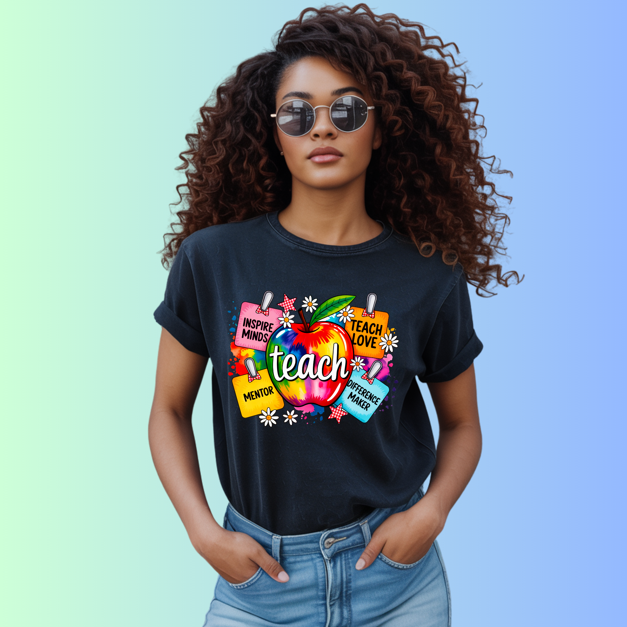 14 Adult Shirt Transfers - Teacher Bundle