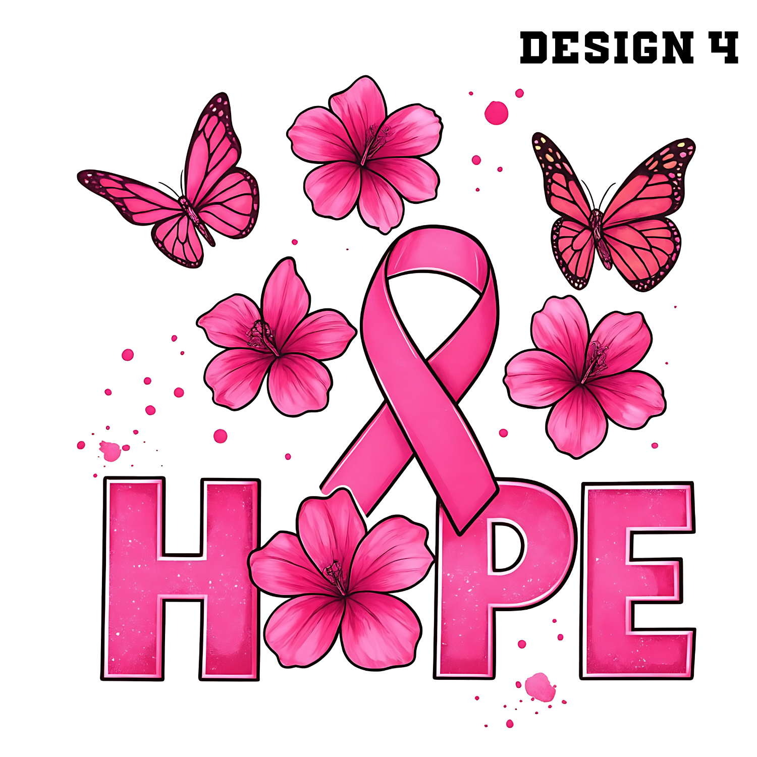 12 Breast Cancer DTF Bundle