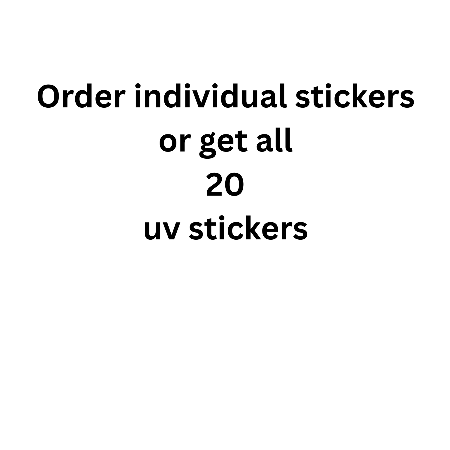 20 uv bundle black girl magic